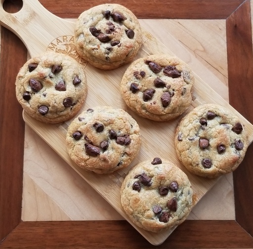 6pk Chocolate-Chip Chunky Cookies 