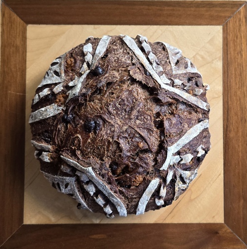 Choc & Butterscotch Sourdough