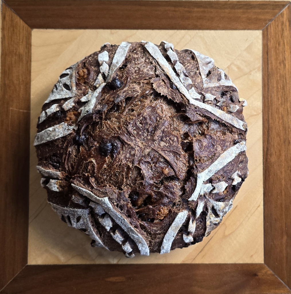 Choc & Butterscotch Sourdough