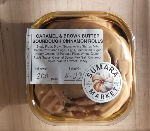Brown Butter Glazed Cinnamon Roll NEW